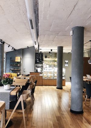 simple beauty  at Cafe Parallel 43 in Sofia