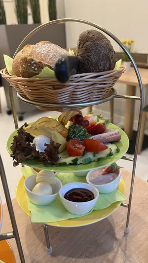 Frühstück „Die glückliche Kuh“  at Cafe Alter Markt in Euskirchen