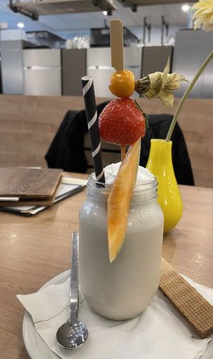 Vegan milk shake - Café Alter Markt, Euskirchen  at Cafe Alter Markt in Euskirchen