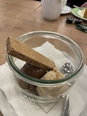 Vegan ice cream - Café Alter Markt, Euskirchen  at Cafe Alter Markt in Euskirchen