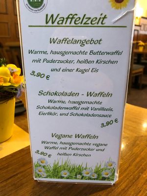 Waffeln  at Cafe Alter Markt in Euskirchen