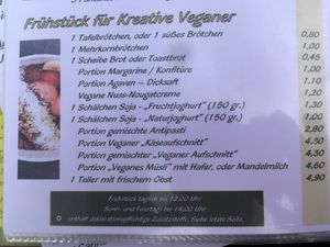 Other vegan options for breakfast.  at Cafe Alter Markt in Euskirchen