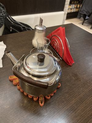 Tea with mint  at Niedaleko Damaszku in Warsaw
