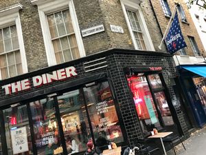 outside at The Diner - Covent Garden in London