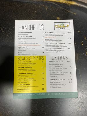   at Chickpea in the D in Detroit