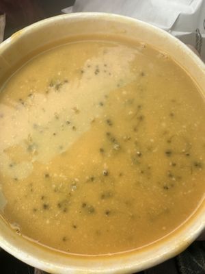 Broccoli cheddar soup 🔥🔥  at Mudgie's in Detroit