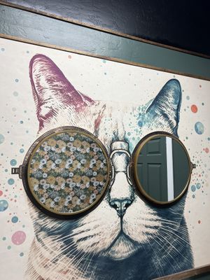 Amazing bathroom   at PersNIKKIty's Cafe & Bakery in Show Low