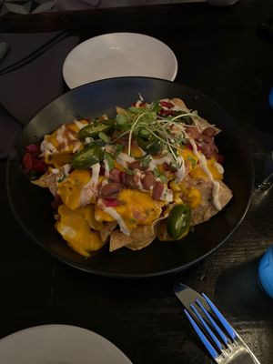 Fancy Nachos  at Strange Town in Milwaukee