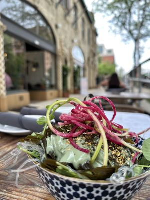 Sea vegetable salad  at Strange Town in Milwaukee