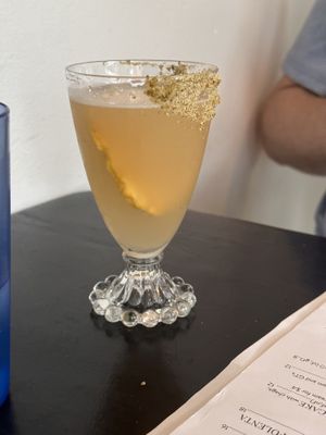 Cha cha real smooth cocktail  at Strange Town in Milwaukee