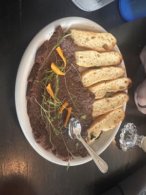 Olive & fig tapenade   at Strange Town in Milwaukee