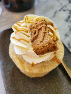 Biscoff cupcake at FacePlant in Geelong