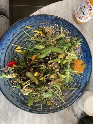 Greens on sour dough   at FacePlant in Geelong