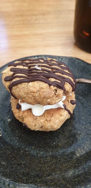 Peanut butter sandwich cookie at FacePlant in Geelong