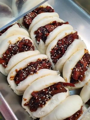 Kong Bah Bao ~ Circuit Breaker Period Phase 2 at Yi Xin Vegetarian 一心素食 in Central Singapore