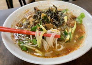 Assam Laksa 2 at Yi Xin Vegetarian 一心素食 in Central Singapore