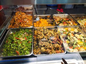 Dishes at Yi Xin Vegetarian 一心素食 in Central Singapore