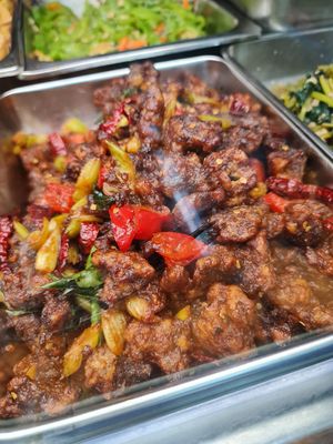 Sweet and sour mock ~ 4/10/21 at Yi Xin Vegetarian 一心素食 in Central Singapore