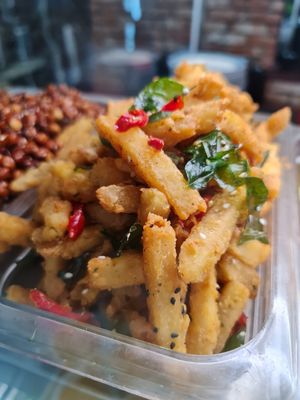 French Fries ~ 4/10/21 at Yi Xin Vegetarian 一心素食 in Central Singapore