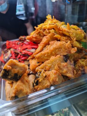 Mock fish ~ 4/10/21 at Yi Xin Vegetarian 一心素食 in Central Singapore