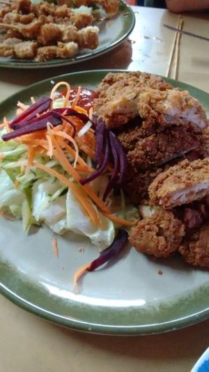 Mock meat at Yi Xin Vegetarian 一心素食 in Central Singapore