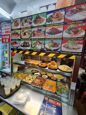 ~ 2/11/22 at Yi Xin Vegetarian 一心素食 in Central Singapore