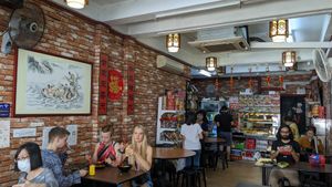 Interior at Yi Xin Vegetarian 一心素食 in Central Singapore