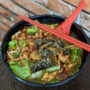 Penang Assam Laksa at Yi Xin Vegetarian 一心素食 in Central Singapore