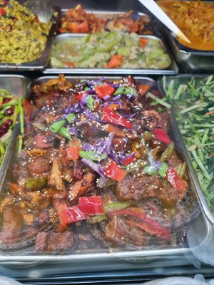 Today's menu ~ 28/3/23 at Yi Xin Vegetarian 一心素食 in Central Singapore