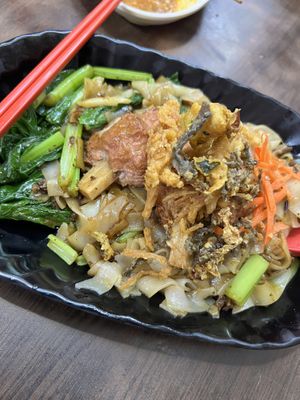 Pork rib hor fan  at Yi Xin Vegetarian 一心素食 in Central Singapore