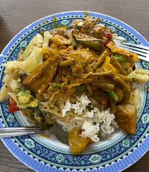   at Yi Xin Vegetarian 一心素食 in Central Singapore