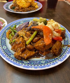   at Yi Xin Vegetarian 一心素食 in Central Singapore