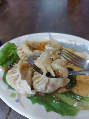 Dumplings at Yi Xin Vegetarian 一心素食 in Central Singapore