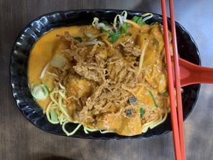Curry Mee   at Yi Xin Vegetarian 一心素食 in Central Singapore
