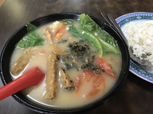   at Yi Xin Vegetarian 一心素食 in Central Singapore