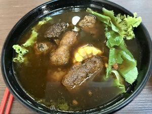   at Yi Xin Vegetarian 一心素食 in Central Singapore