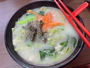   at Yi Xin Vegetarian 一心素食 in Central Singapore