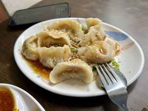 Dumplings  at Yi Xin Vegetarian 一心素食 in Central Singapore