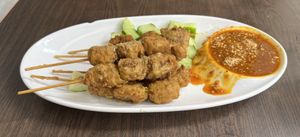 Satay   at Yi Xin Vegetarian 一心素食 in Central Singapore