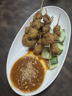 Satay   at Yi Xin Vegetarian 一心素食 in Central Singapore