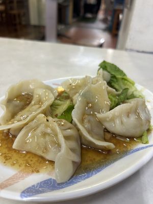Dumplings   at Yi Xin Vegetarian 一心素食 in Central Singapore