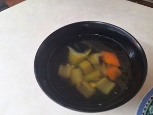 Soup at Yi Xin Vegetarian 一心素食 in Central Singapore