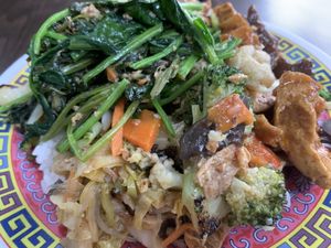   at Yi Xin Vegetarian 一心素食 in Central Singapore