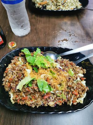 Fried Brown Rice at Yi Xin Vegetarian 一心素食 in Central Singapore