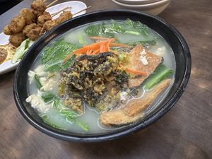   at Yi Xin Vegetarian 一心素食 in Central Singapore