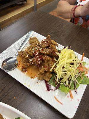   at Yi Xin Vegetarian 一心素食 in Central Singapore