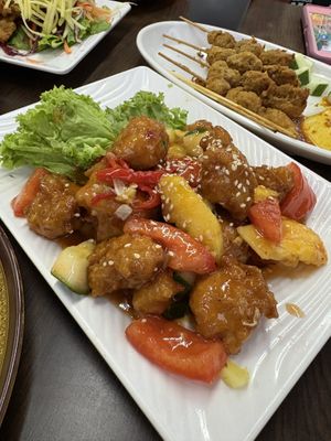   at Yi Xin Vegetarian 一心素食 in Central Singapore