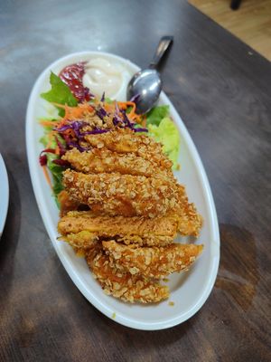 Veg Crispy ham at Yi Xin Vegetarian 一心素食 in Central Singapore