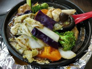 claypot yong tau foo at Yi Xin Vegetarian 一心素食 in Central Singapore