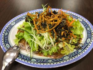 Wheat Noodle (Soba) at Yi Xin Vegetarian 一心素食 in Central Singapore